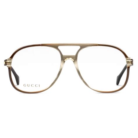 Occhiali da vista Gucci Aviator 